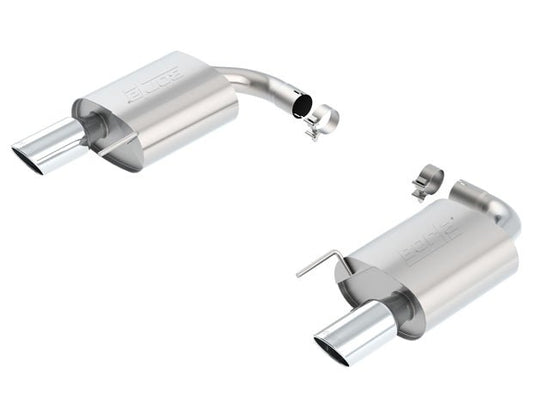 15 - Mustang 5.0L Axle Back Exhaust System - Fenix Motorsports - Exhaust,Exhaust Pipes, Systems and Components,Exhaust Systems