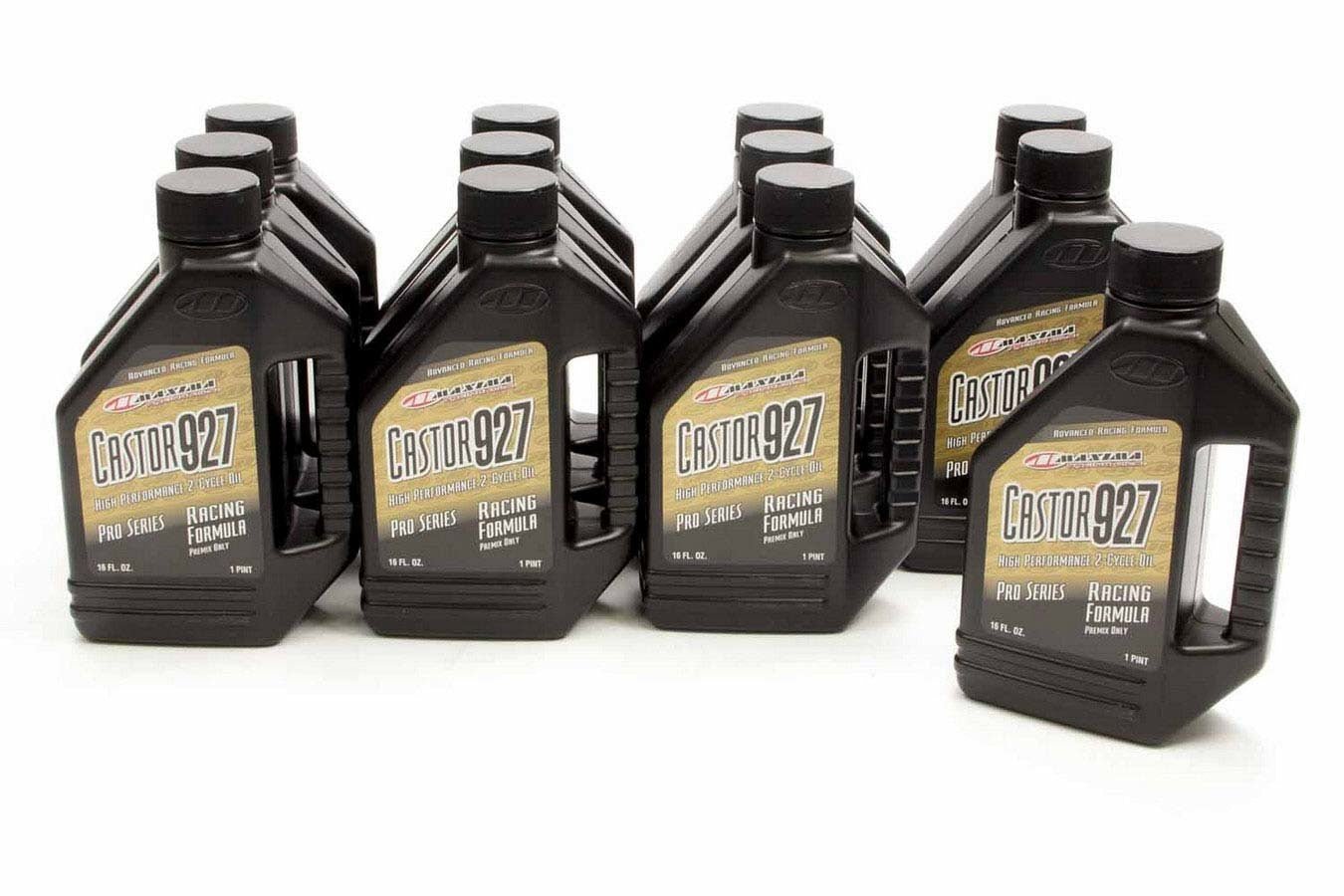 2 Cycle Oil Case 12x16oz Castor 927 - Fenix Motorsports - Oils, Fluids and Sealer,Fuel System Additives,Two Stroke Oil
