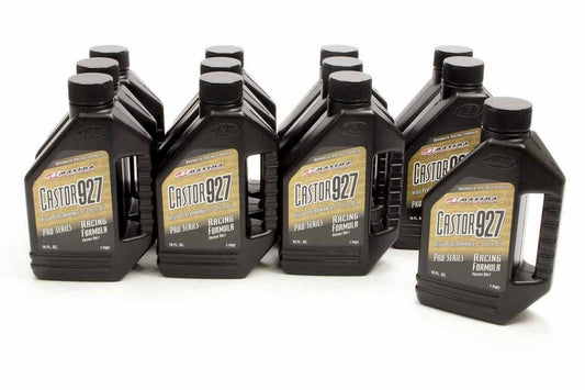 2 Cycle Oil Case 12x16oz Castor 927 - Fenix Motorsports - Oils, Fluids and Sealer,Fuel System Additives,Two Stroke Oil