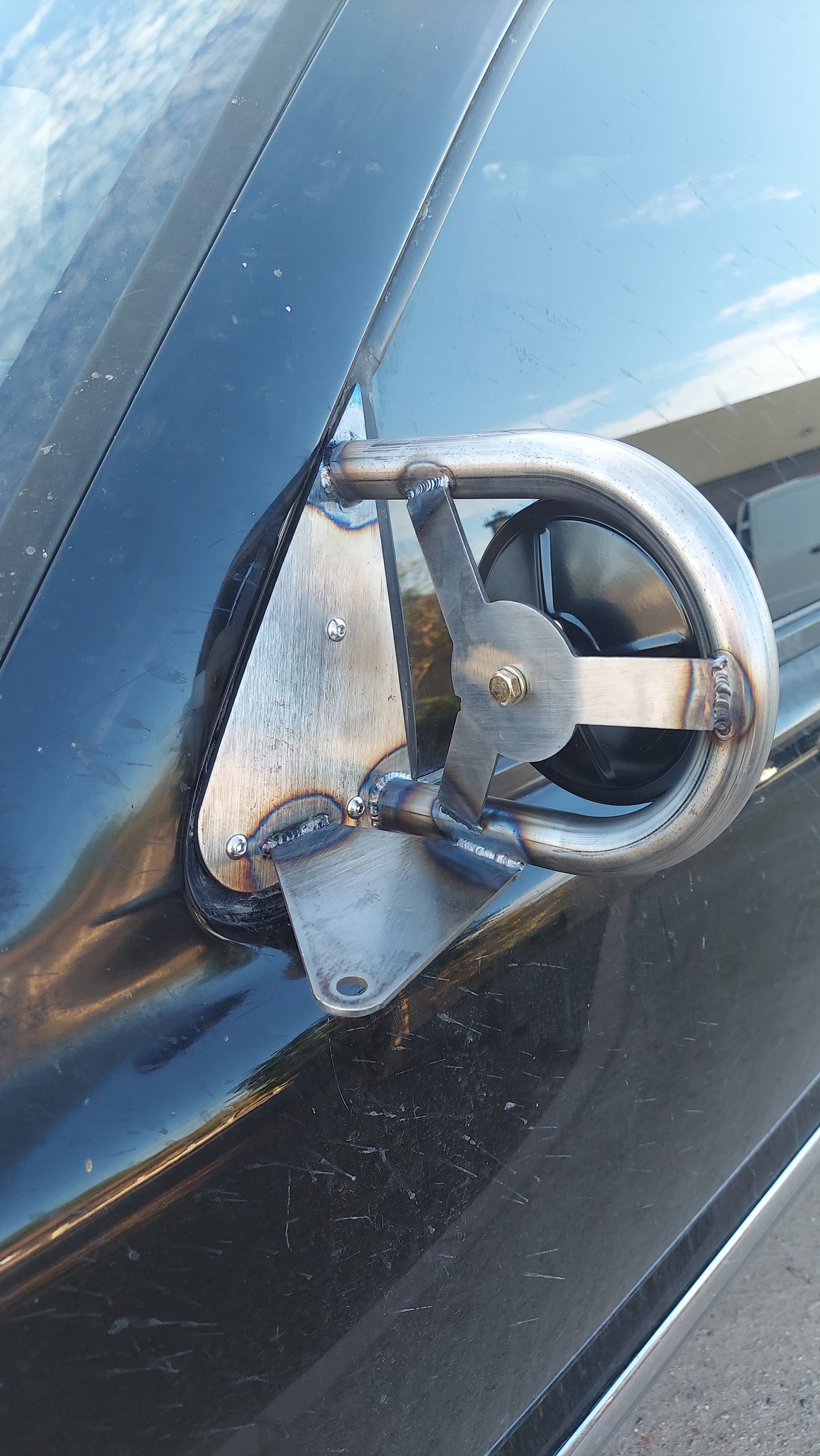 GMT800 Race Mirrors — TIG-Welded Mirror Set (1999–2007 Chevy Silverado & GMC Sierra 1500)