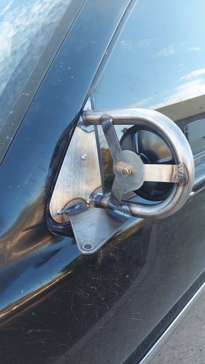 GMT800 Race Mirrors — TIG-Welded Mirror Set (1999–2007 Chevy Silverado & GMC Sierra 1500)
