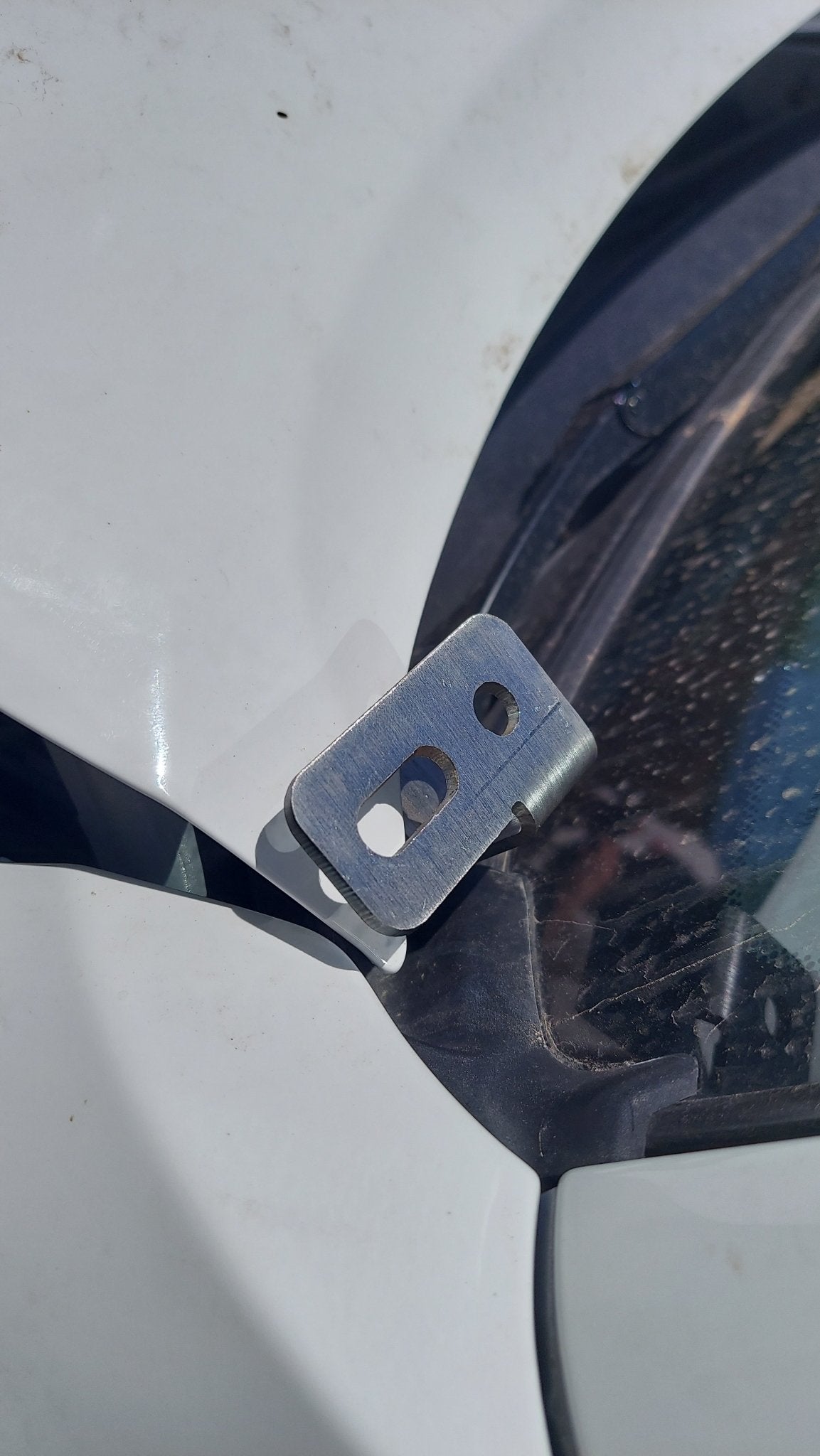 2G Tacoma - Hood Mount Ditch Light Bracket - Fenix Motorsports LLC - Light Bracket