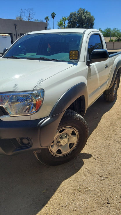 2G Tacoma - Hood Mount Ditch Light Bracket - Fenix Motorsports LLC - Light Bracket