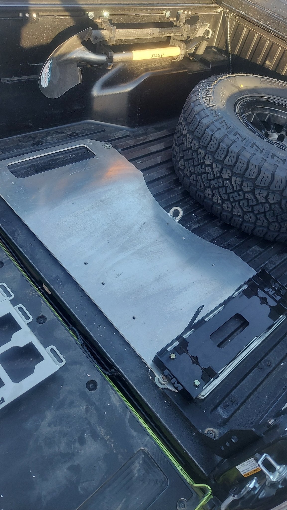 2G/3G Tacoma bed Mounting plate - Fenix Motorsports LLC -