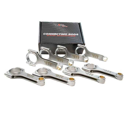 4340 Forged H - Beam Rods 6.125in w/ARP Bolts - Fenix Motorsports - Engines and Components,Connecting Rods and Components,Connecting Rods