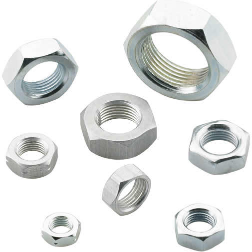 5/8 RH Steel Jam Nut - 3/4 Hex - Fenix Motorsports - Fasteners,Bulk Fasteners,Jam Nut