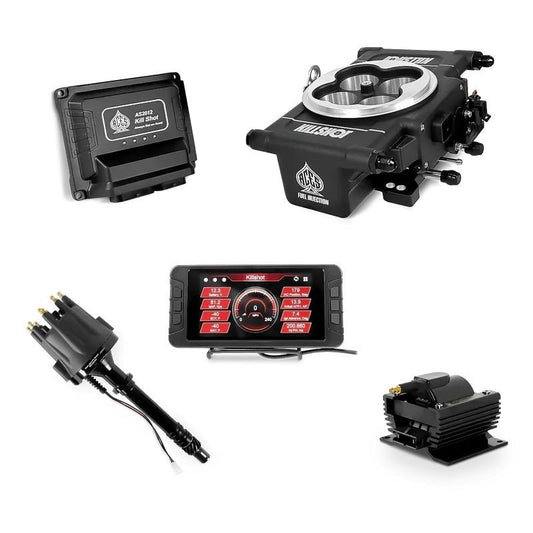 ACES EFI Killshot EFI Top End Kit Black SBC/BBC - Fenix Motorsports - Air and Fuel,Fuel Injection Systems and Components - Electronic,Electronic Fuel Injection Systems