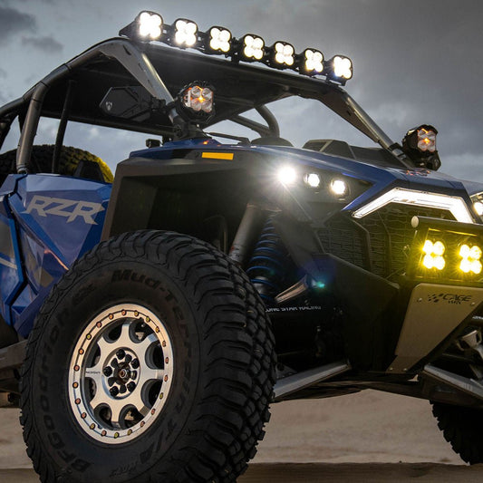 Baja Designs Polaris RZR Pro R 7 XL Linkable Roof Bar Kit - Polaris RZR Pro R 2022 - 2025 - Fenix Motorsports - Light Bar