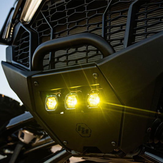 Baja Designs Polaris RZR Pro R S1 Lower Facia Kit - Polaris RZR Pro R 2022 - 2025, Turbo R 2020 - 2025 - Fenix Motorsports - LED Auxiliary Light Pod Kit