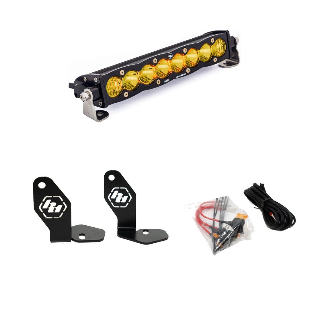 Baja Designs Polaris RZR Pro R S8 10" Hood Mount Kit - Fenix Motorsports - Light Bar