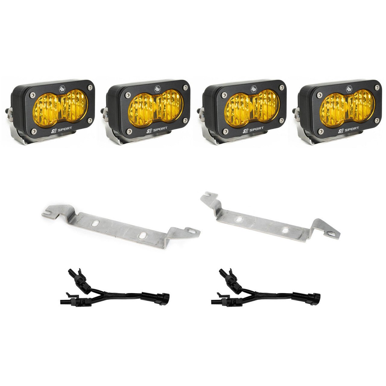 Baja Designs S2 Sport OEM Fog Light Replacement Kit - 2025 - On Toyota 4Runner Note: Non TRD Pro - Fenix Motorsports - Light Pod