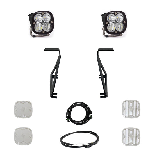 Baja Designs Squadron Sport A - Pillar Light Kit - Ford 2021 - 24 F - 150 Raptor - Fenix Motorsports - LED A - Pillar Light Kit