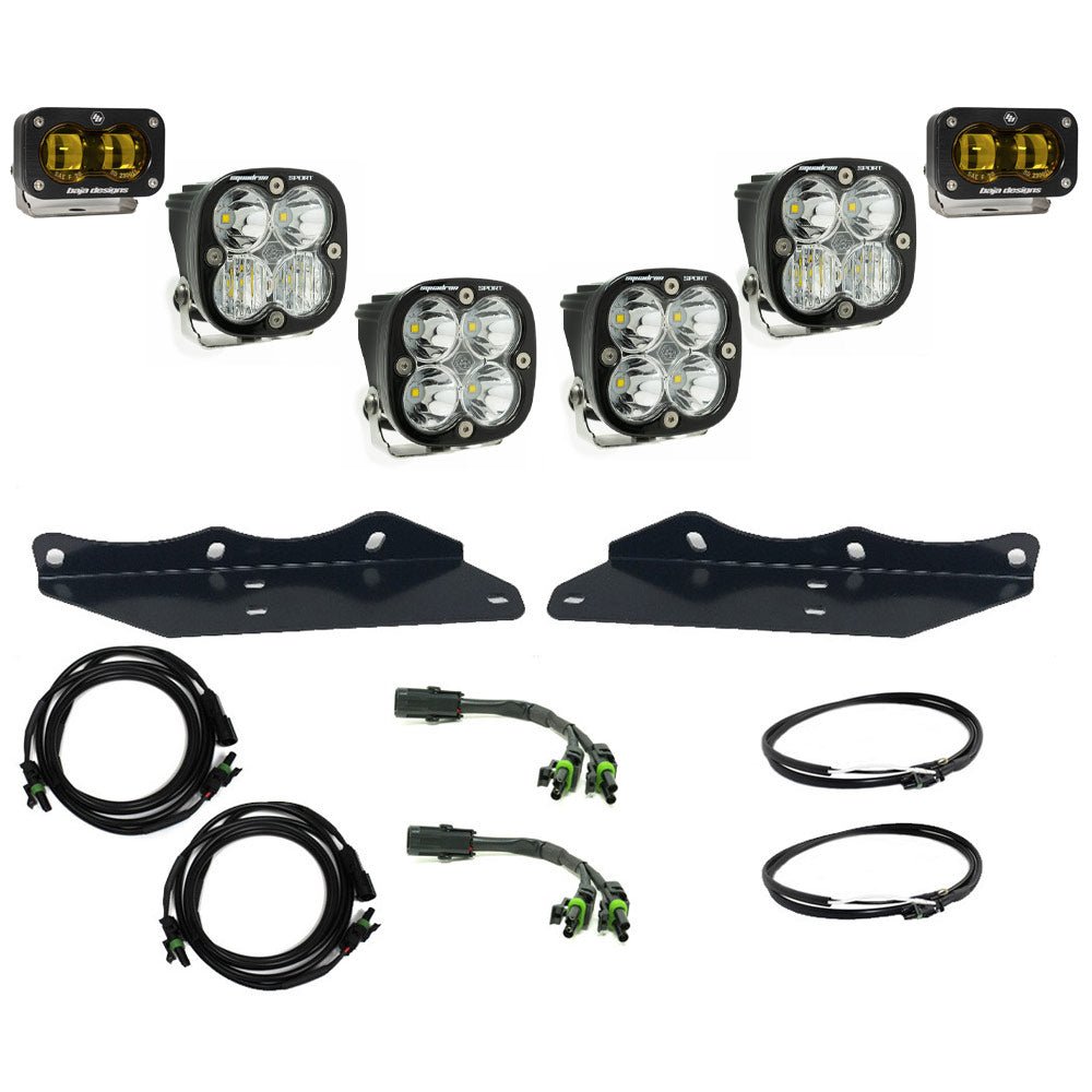 Baja Designs Squadron/S2 SAE “Sportsman” Fog Pocket Light Kit - Ford F - 150 Raptor 2017 - 20 - Fenix Motorsports - Fog Light Kit