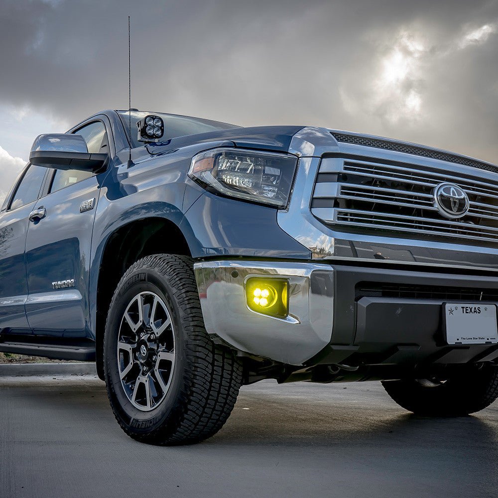 Baja Designs, Toyota Squadron - R Sport Fog Pocket Light Kit - Toyota 2010 - 24 4Runner; 2012 - 23 Tacoma; 2014 - 21 Tundra - Fenix Motorsports - Light Pod