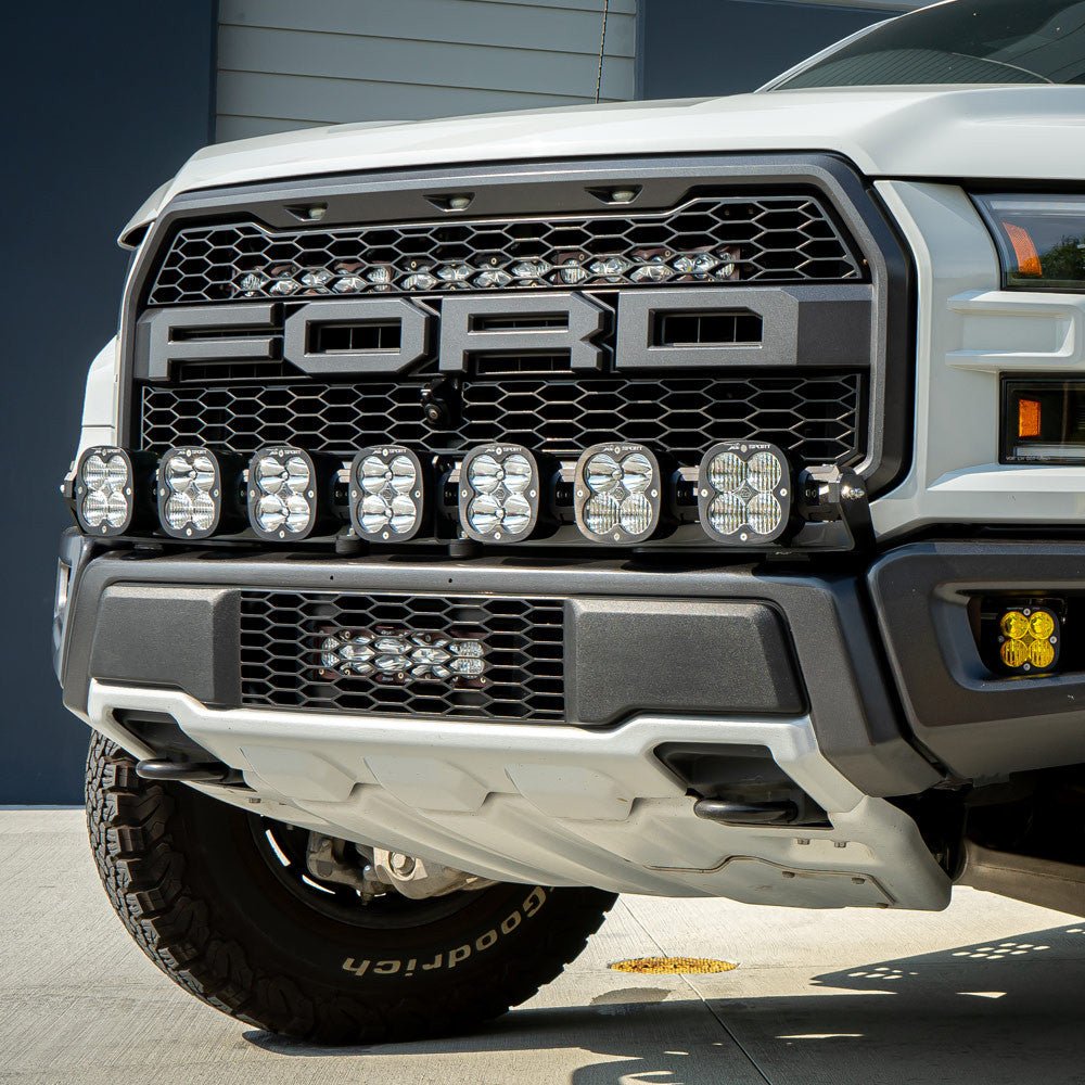 Baja Designs XL Linkable Bumper Light Kit - Ford F - 150 Raptor 2017 - 20 - Fenix Motorsports - LED Auxiliary Light Pod Kit