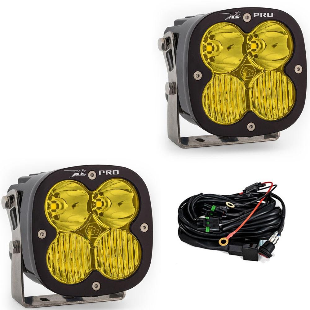 Baja Designs XL Pro LED Auxiliary Light Pod Pair - Universal - Fenix Motorsports - Light Pod