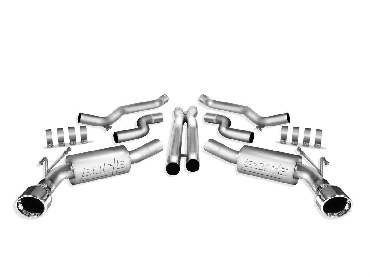 Borla 10 - 11 Camaro 6.2L Cat Back Exhaust - Fenix Motorsports - Exhaust,Exhaust Pipes, Systems and Components,Exhaust Systems