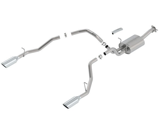 Borla 19 - Dodge Ram 1500 Cat Back Exhaust Kit - Fenix Motorsports - Exhaust,Exhaust Pipes, Systems and Components,Exhaust Systems