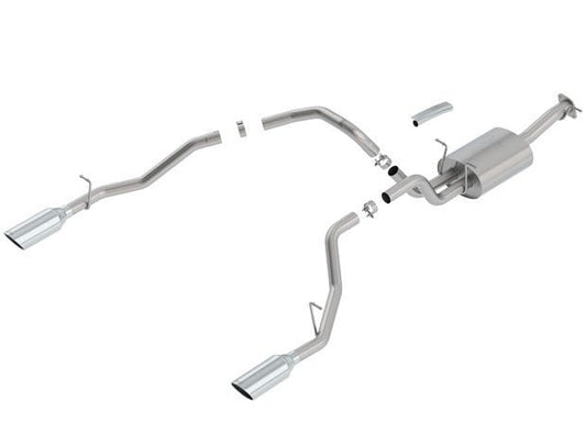 Borla 19 - Dodge Ram 1500 Cat Back Exhaust Kit - Fenix Motorsports - Exhaust,Exhaust Pipes, Systems and Components,Exhaust Systems