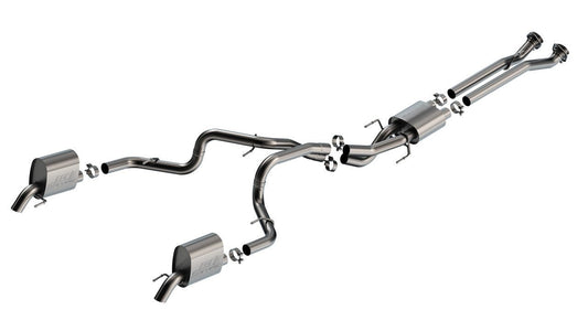 Borla 23 - Grand Wagoneer 3.0L Cat Back Exhaust - Fenix Motorsports - Exhaust,Exhaust Pipes, Systems and Components,Exhaust Systems