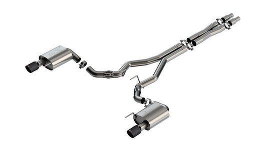 Borla 24 - Mustang 5.0L Axle Back Exhaust - Fenix Motorsports - Exhaust,Exhaust Pipes, Systems and Components,Exhaust Systems