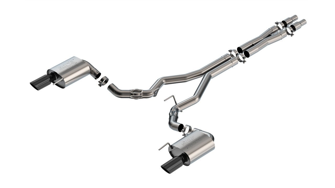 Borla 24 - Mustang 5.0L Axle Back Exhaust - Fenix Motorsports - Exhaust,Exhaust Pipes, Systems and Components,Exhaust Systems