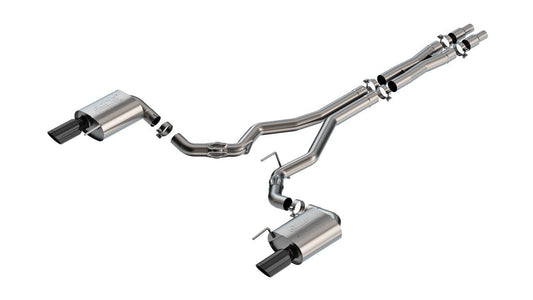 Borla 24 - Mustang 5.0L Axle Back Exhaust - Fenix Motorsports - Exhaust,Exhaust Pipes, Systems and Components,Exhaust Systems