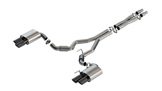 Borla 24 - Mustang 5.0L Axle Back Exhaust - Fenix Motorsports - Exhaust,Exhaust Pipes, Systems and Components,Exhaust Systems