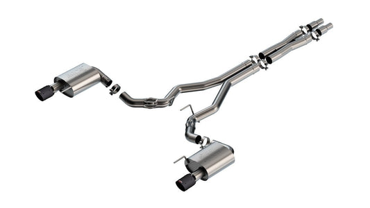 Borla 24 - Mustang 5.0L Cat Back Exhaust - Fenix Motorsports - Exhaust,Exhaust Pipes, Systems and Components,Exhaust Systems