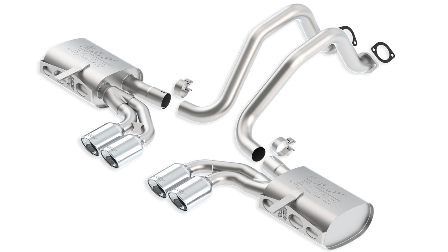 Borla 97 - 04 Corvette 5.7L Cat Back System - Fenix Motorsports - Exhaust,Exhaust Pipes, Systems and Components,Exhaust Systems