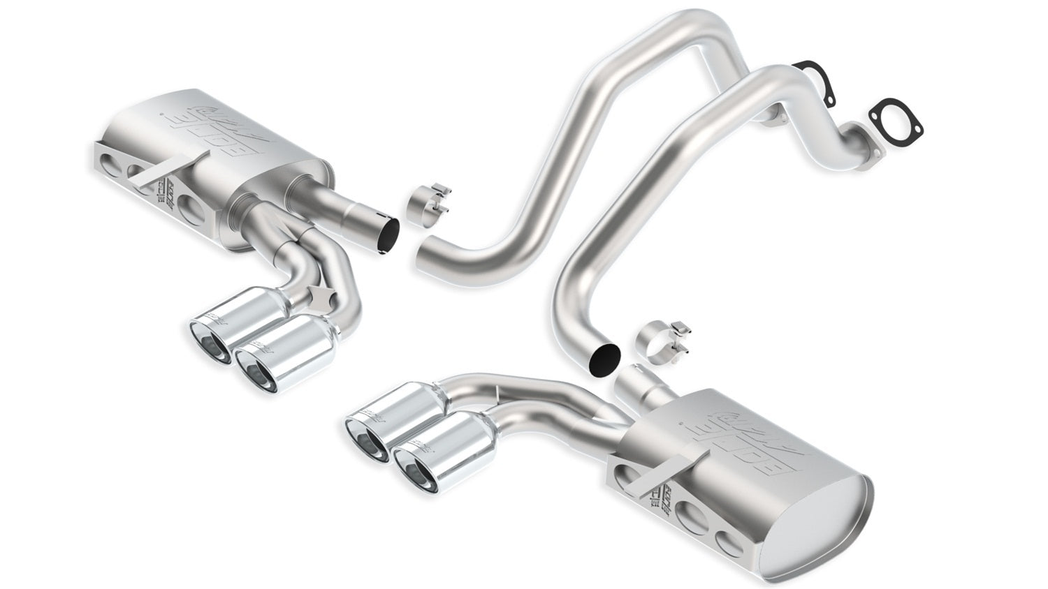Borla 97 - 04 Corvette 5.7L Cat Back System - Fenix Motorsports - Exhaust,Exhaust Pipes, Systems and Components,Exhaust Systems