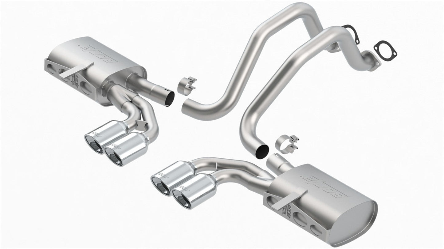 Borla 97 - 04 Corvette 5.7L Cat Back System - Fenix Motorsports - Exhaust,Exhaust Pipes, Systems and Components,Exhaust Systems
