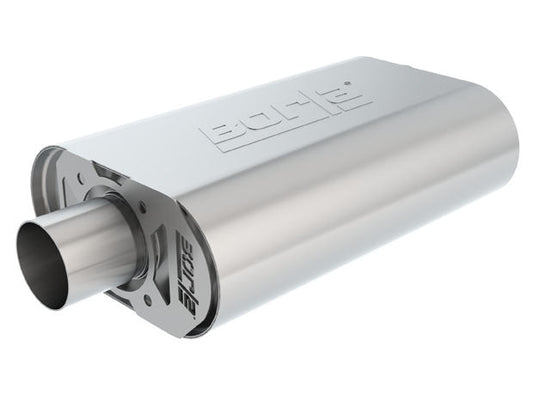 Borla CrateMuffler GM 350/383/ 406 2.5in In/Out S - Type - Fenix Motorsports - Exhaust,Mufflers and Resonators,Mufflers and Components