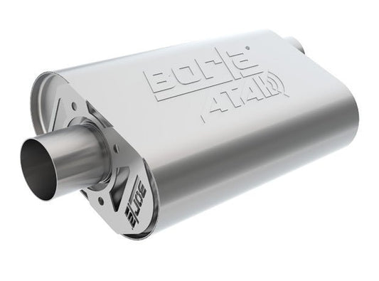 Borla CrateMuffler GM 6.2L 2.5 in In/Out ATAK - Fenix Motorsports - Exhaust,Mufflers and Resonators,Mufflers and Components