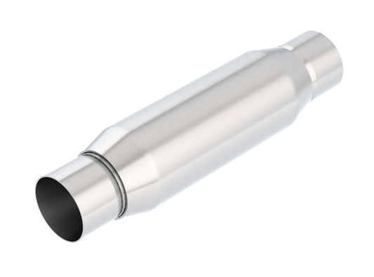 Borla Universal Resonator 2.5 in In/Out 3.5in Round - Fenix Motorsports - Exhaust,Mufflers and Resonators,Resonators