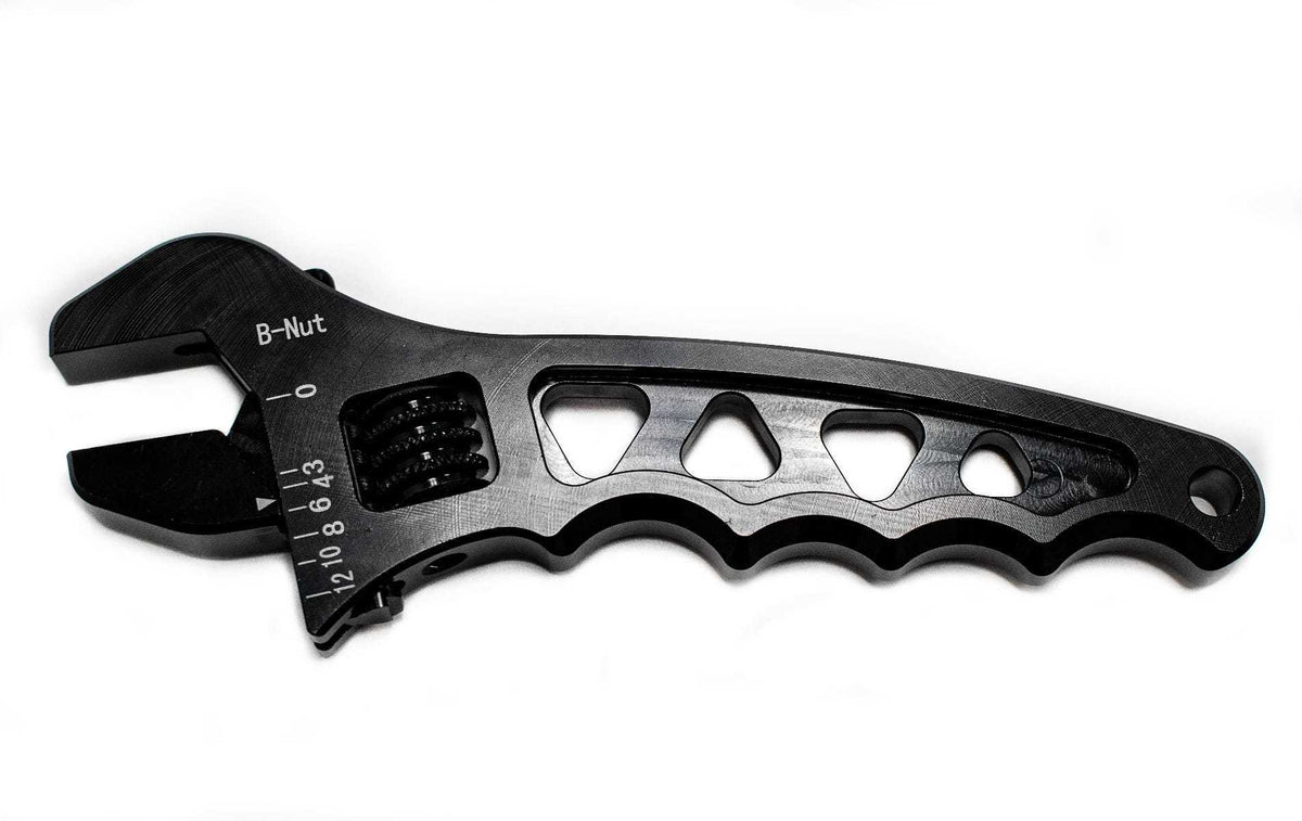 BTR Adjustable AN Wrench | -3 to -12 AN, Black - Fenix Motorsports LLC - Tools,Hand and Other Tools,Wrenches
