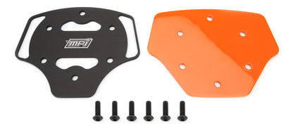 MPI Center Plate Cover – Orange / Black