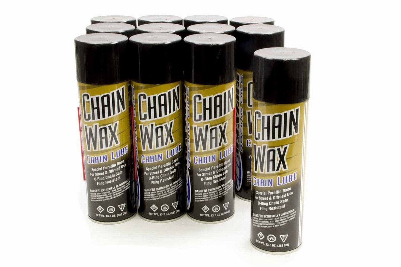 Chain Wax Chain Lube Case 12x13.5oz - Fenix Motorsports - Oils, Fluids and Sealer,Lubricants and Penetrants,Spray Lubricants