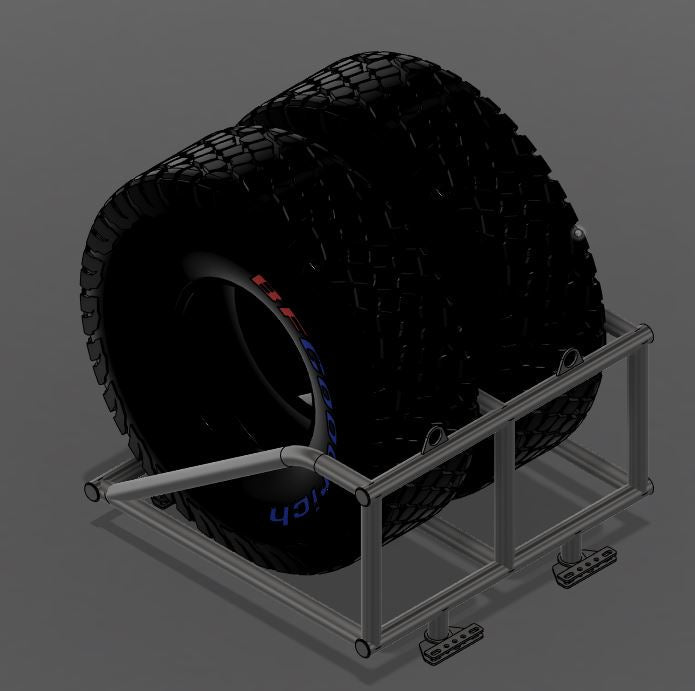 Chaser Tire Carrier - Fenix Motorsports - Tire Carrier