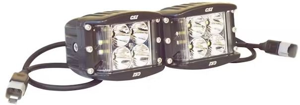 CSI 2" Square Off Road LED Lights (Pair) - Fenix Motorsports - Light Pod