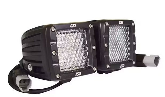 CSI 2" Square Off Road LED Lights (Pair) - Fenix Motorsports - Light Pod