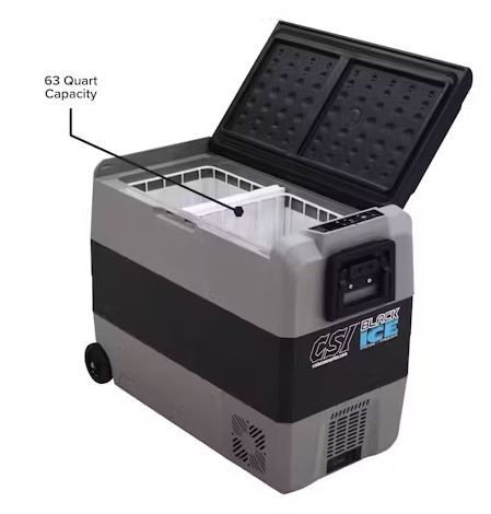 CSI W53 Black Ice Fridge/Freezer - Fenix Motorsports - Refrigerator