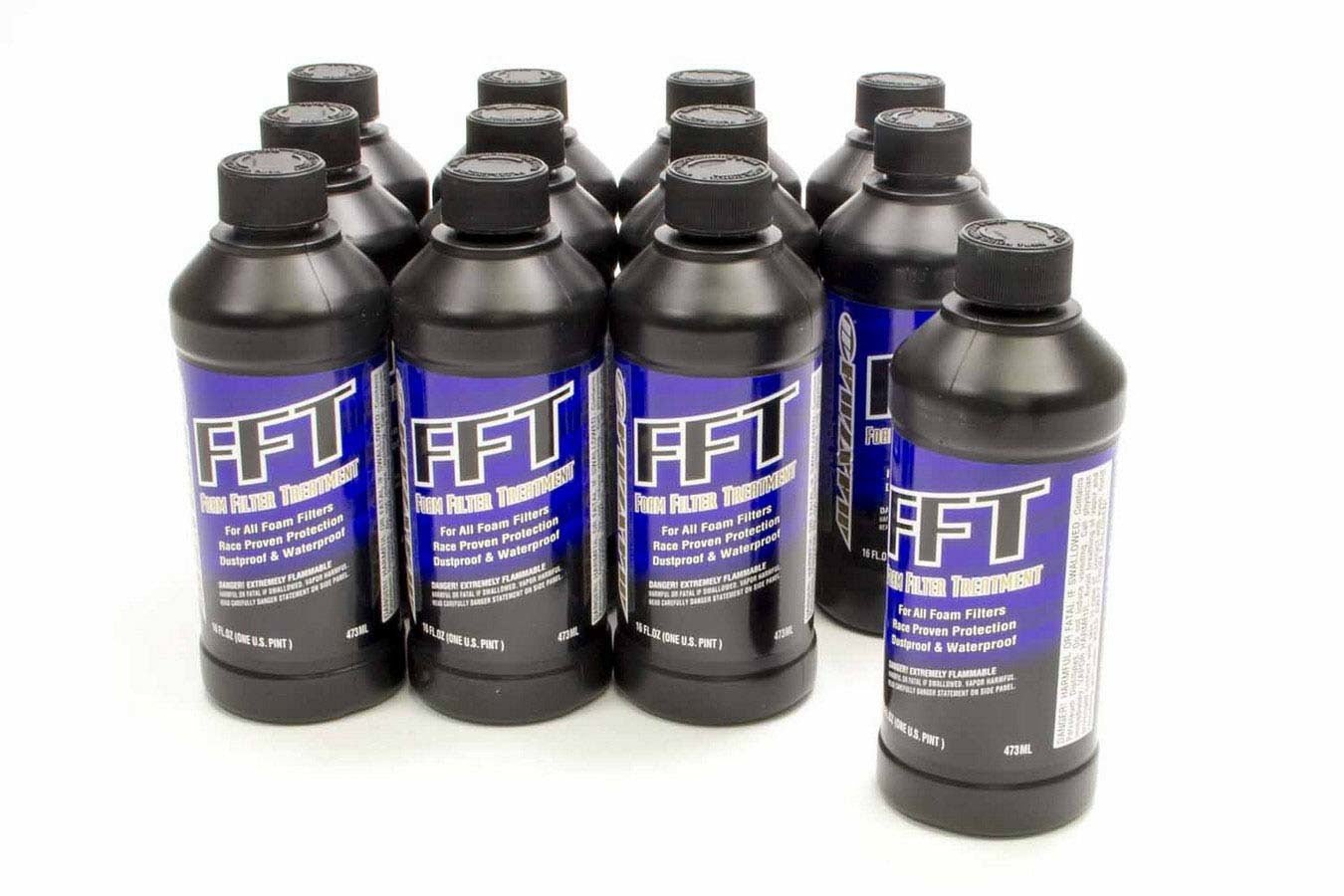 FFT Foam Filter Oil Case 12x16oz - Fenix Motorsports - Oils, Fluids and Sealer,Cleaners and Degreasers,Air Filter Oil