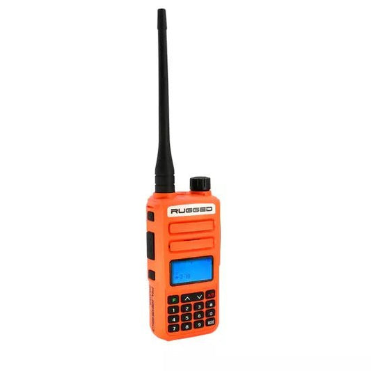 GMRS / FRS Handheld Radio Safety Orange - Fenix Motorsports - Mobile Electronics,Race Radios and Components,Radios