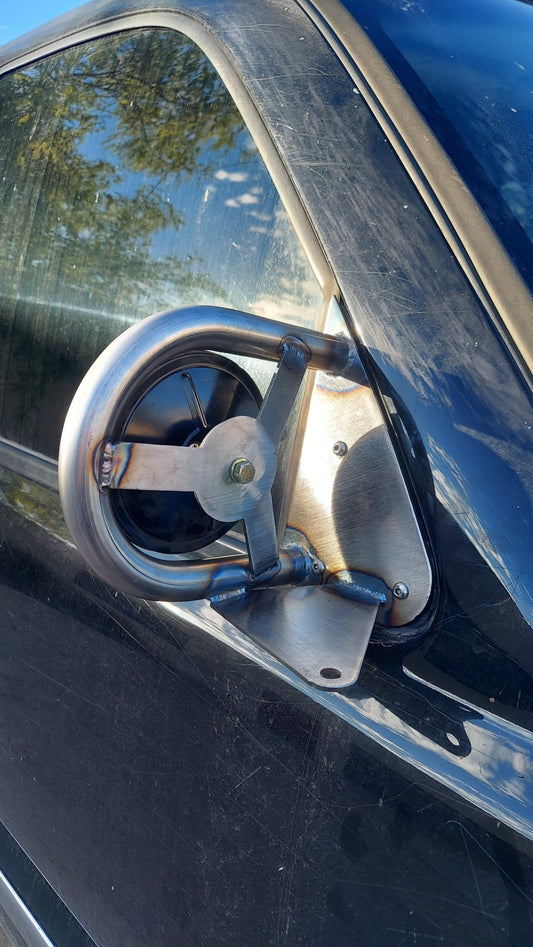 GMT800 Race Mirrors — TIG-Welded Mirror Set (1999–2007 Chevy Silverado & GMC Sierra 1500) - Fenix Motorsports LLC - Mirrors