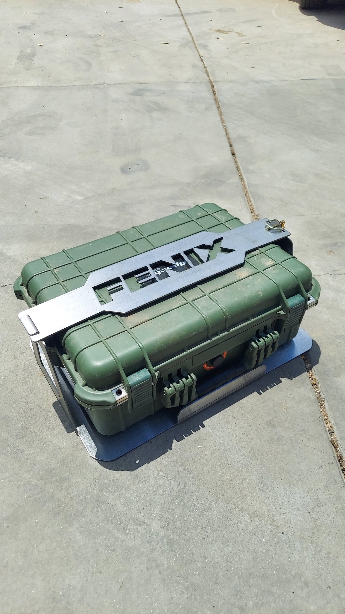 Harbor Freight Apache Utility Case Mounts - Fenix Motorsports LLC - Vehicle Organization