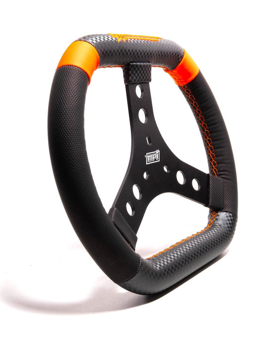 MPI 12.75 in 3 - Bolt Aluminum Oval Wheel High Grip - Fenix Motorsports - Steering and Components,Steering Wheels and Components,Steering Wheels and Components