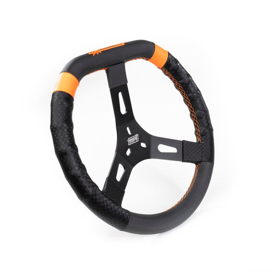 MPI 13.75 in Dirt Karting Wheel 2in Dished 3 - Bolt - Fenix Motorsports - Steering and Components,Steering Wheels and Components,Steering Wheels and Components