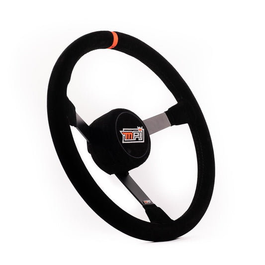 MPI 16in 3 - Bolt LW Steel Wheel Suede W/Thumb Insert - Fenix Motorsports - Steering and Components,Steering Wheels and Components,Steering Wheels and Components