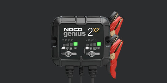 NOCO GENIUS2X2 6V/12V 2 - Bank 4A Smart Battery Charger - Fenix Motorsports - Battery Charger